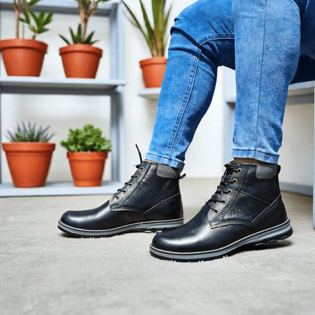 BOTINES CUERO - WITCHES CALZADOS