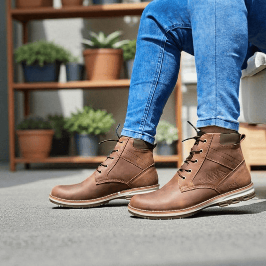 BOTINES CUERO - WITCHES CALZADOS