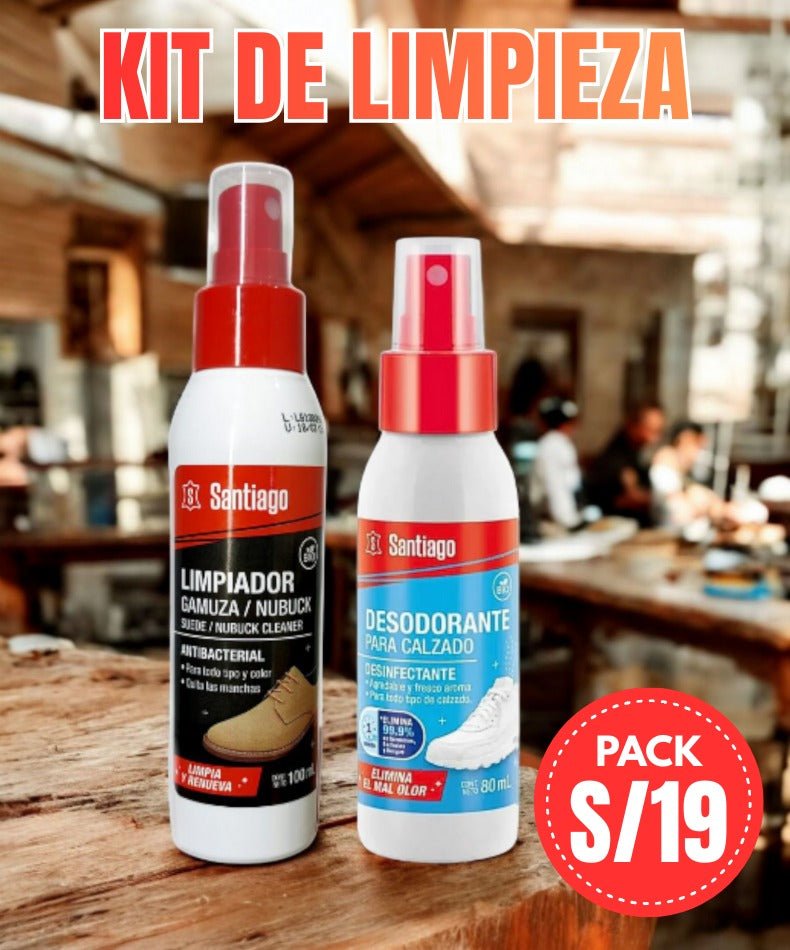 KIT LIMPIADOR + DESODORANTE - WITCHES CALZADOS